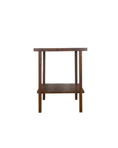 Człowiek z Komodo – Stolik pomocniczy z orzecha włoskiego