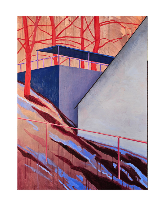 MONIKA STOLARSKA – "Kompozycja z czerwonymi drzewami"